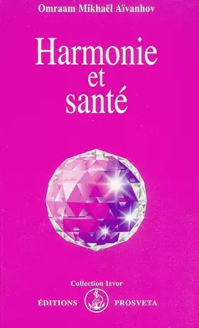 Couverture du produit · Harmonie et santé