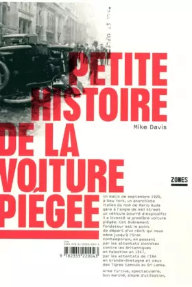 Couverture du produit · PETITE HISTOIRE DE LA VOITURE