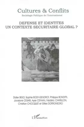 Couverture du produit · Defense et Identites un Contexte Securitaire Global