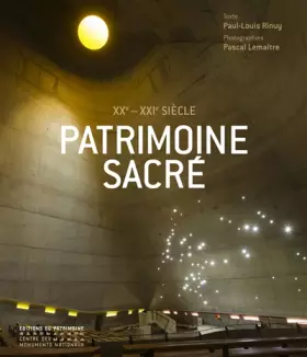 Couverture du produit · Patrimoine sacré XXe-XXIe siècles