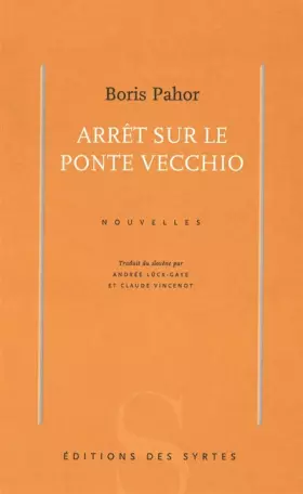 Couverture du produit · Arrêt sur le Ponte Vecchio