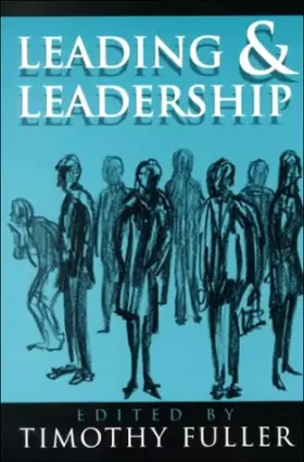 Couverture du produit · Leading and Leadership (ETHICS OF EVERYDAY L)