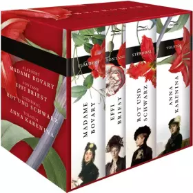 Couverture du produit · Die größten Liebesromane der Weltliteratur: Madame Bovary - Effi Briest - Rot und Schwarz - Anna Karenina