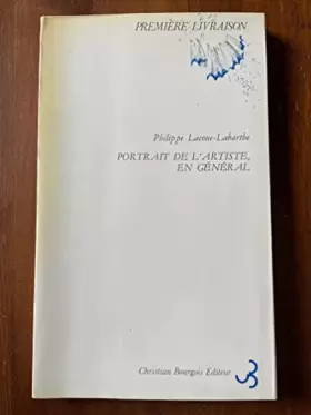 Couverture du produit · Portrait de l'artiste en général