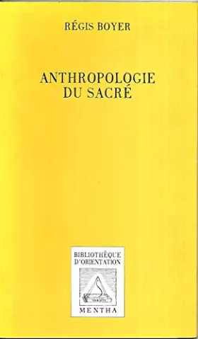 Couverture du produit · Anthropologie du sacre