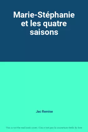 Couverture du produit · Marie-Stéphanie et les quatre saisons