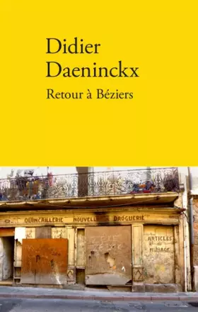 Couverture du produit · Retour à Béziers