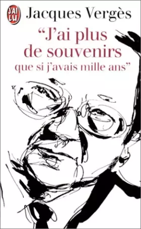 Couverture du produit · J'ai plus de souvenirs que si j'avais mille ans