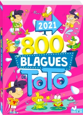 Couverture du produit · 800 blagues de Toto 2021