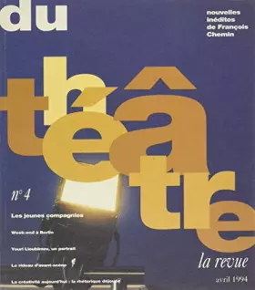 Couverture du produit · Revue du théâtre, numéro 4. Jeunes compagnies