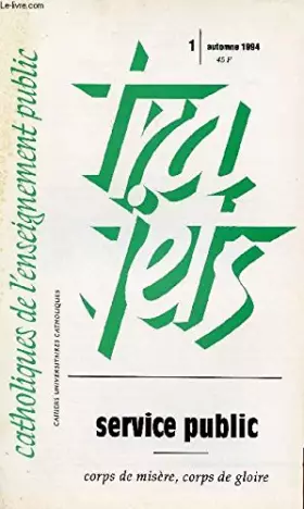 Couverture du produit · Revue du théâtre, numéro 1. service public