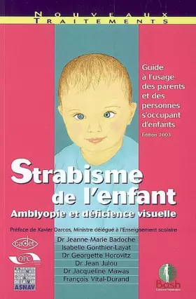 Couverture du produit · Strabisme de l'enfant : Amblyopie et déficience visuelle