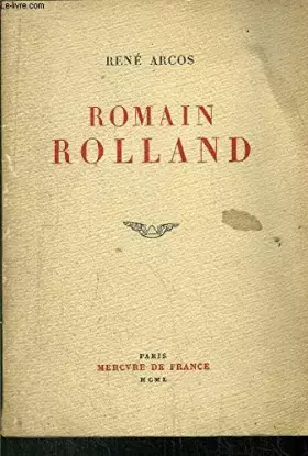 Couverture du produit · Romain rolland