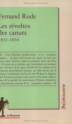 Couverture du produit · La Révolte des canuts, 1831-1834