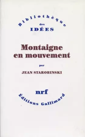 Couverture du produit · Montaigne en mouvement