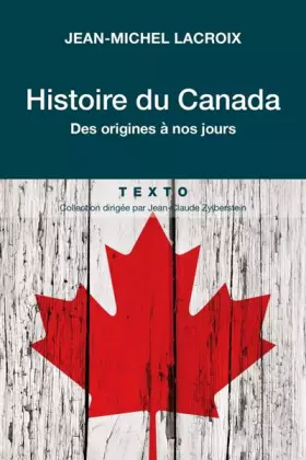 Couverture du produit · Histoire du Canada: des origines à nos jours