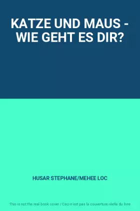 Couverture du produit · KATZE UND MAUS - WIE GEHT ES DIR?