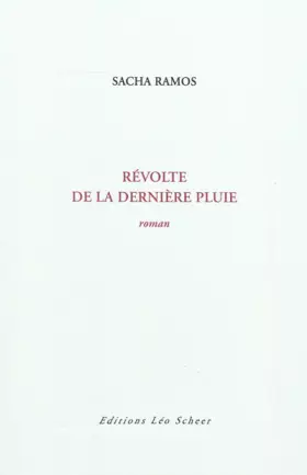 Couverture du produit · Révolte de la dernière pluie