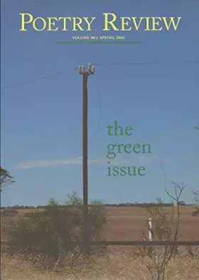 Couverture du produit · Poetry Review