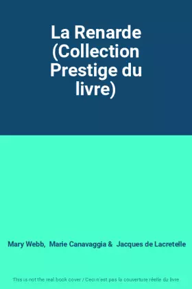 Couverture du produit · La Renarde (Collection Prestige du livre)