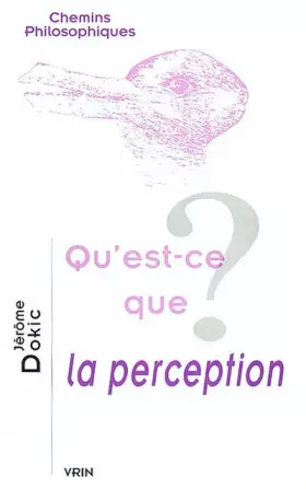 Couverture du produit · Qu'est-ce que la perception ?