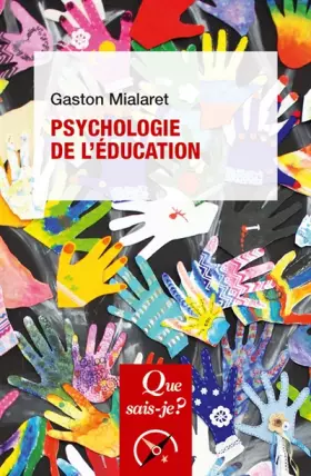 Couverture du produit · Psychologie de l'éducation