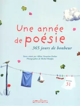 Couverture du produit · Une année de poésie
