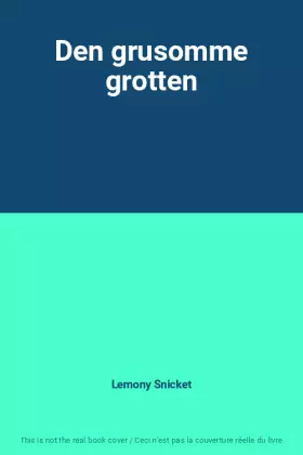 Couverture du produit · Den grusomme grotten