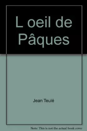 Couverture du produit · L'oeil de Pâques