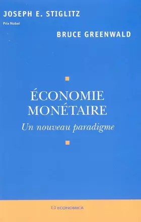Couverture du produit · Economie monétaire : Un nouveau paradigme