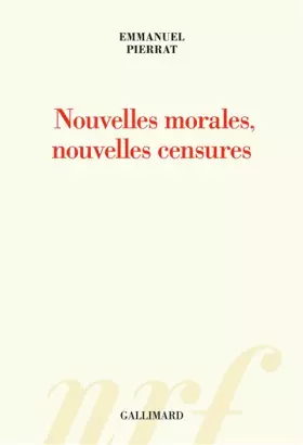Couverture du produit · Nouvelles morales, nouvelles censures