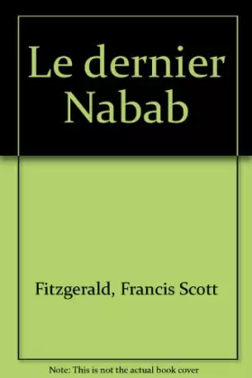 Couverture du produit · Le dernier Nabab