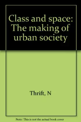 Couverture du produit · Class and Space