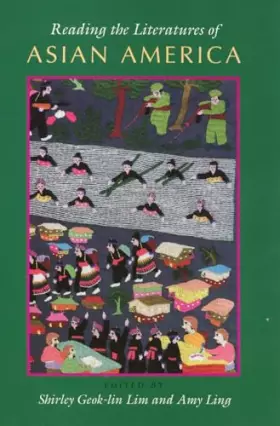 Couverture du produit · Reading the Literatures of Asian America (Asian American History & Cultu)