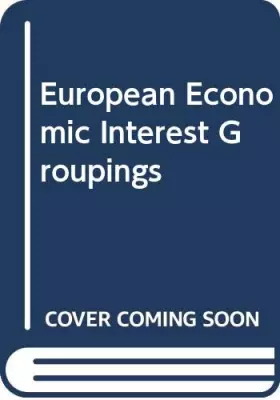 Couverture du produit · European Economic Interest Groupings