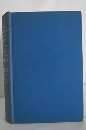 Couverture du produit · Of Law and Men: Papers and Addresses of Felix Frankfurter,