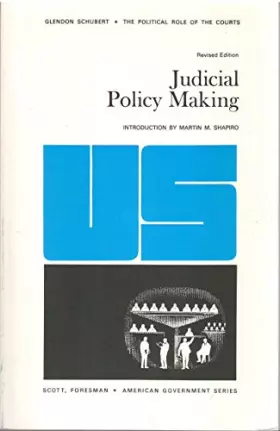 Couverture du produit · Judicial Policy Making: The Polititcal Role of the Courts