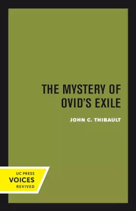 Couverture du produit · Mystery of Ovid's Exile