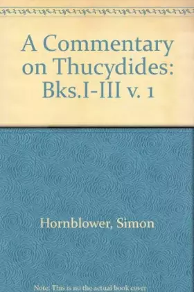 Couverture du produit · A Commentary on Thucydides