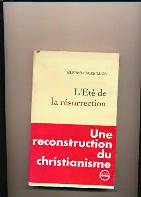 Couverture du produit · L'ete de la résurrection