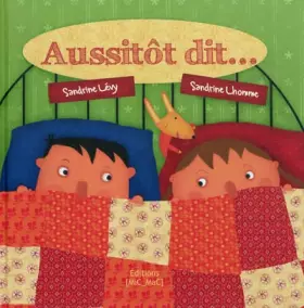 Couverture du produit · Aussitôt dit...