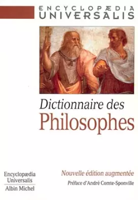 Couverture du produit · Dictionnaire des philosophes. 2ème édition