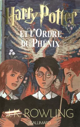 Couverture du produit · Harry Potter, tome 5 : Harry Potter et l'Ordre du Phénix