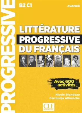Couverture du produit · Littérature progressive du français - Niveau avancé (B2/C1) - Livre