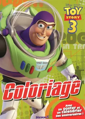 Couverture du produit · Toy Story 3: Coloriage, avec un poster et un calendrier des anniversaires !
