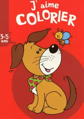 Couverture du produit · J'aime colorier chien abeille