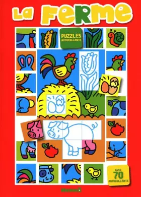 Couverture du produit · La ferme puzzles autocollants