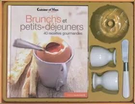 Couverture du produit · Coffret petits déjeuners et brunchs: 40 recettes gourmandes
