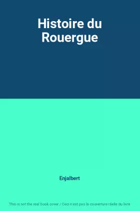 Couverture du produit · Histoire du Rouergue