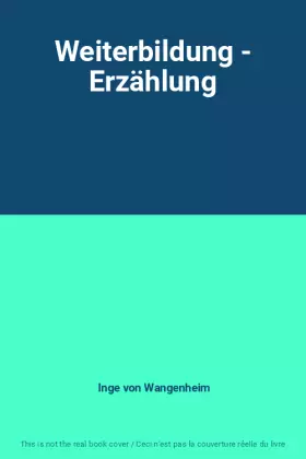 Couverture du produit · Weiterbildung - Erzählung